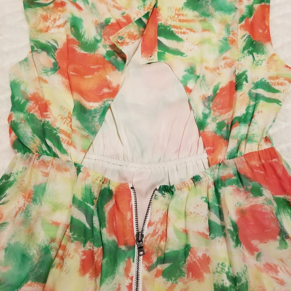 Alice + Olivia Floral Matilda dress Size M - Picture 7 of 8